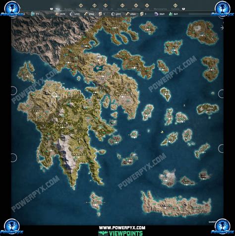 ac odyssey viewpoint map.